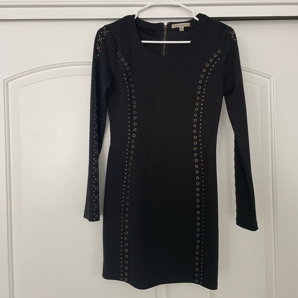 Studded Mini Dress